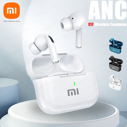 XIAOMI True Wireless Earphones E17 ANC Bluetooth5.3 Earbuds Active Noise Cancelling In Ear HiFi Stereo Headsets For Android iOS