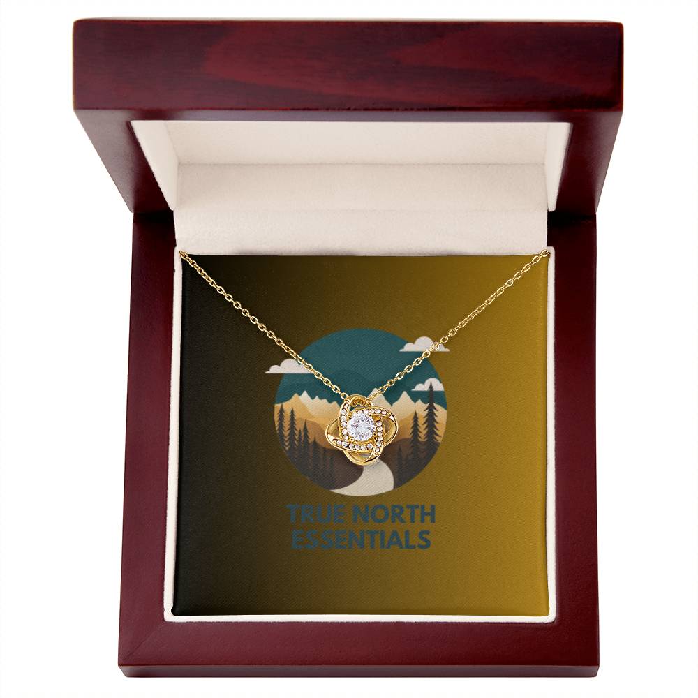 Let her know she's special with a love knot necklace which represents an unbreakable bond!